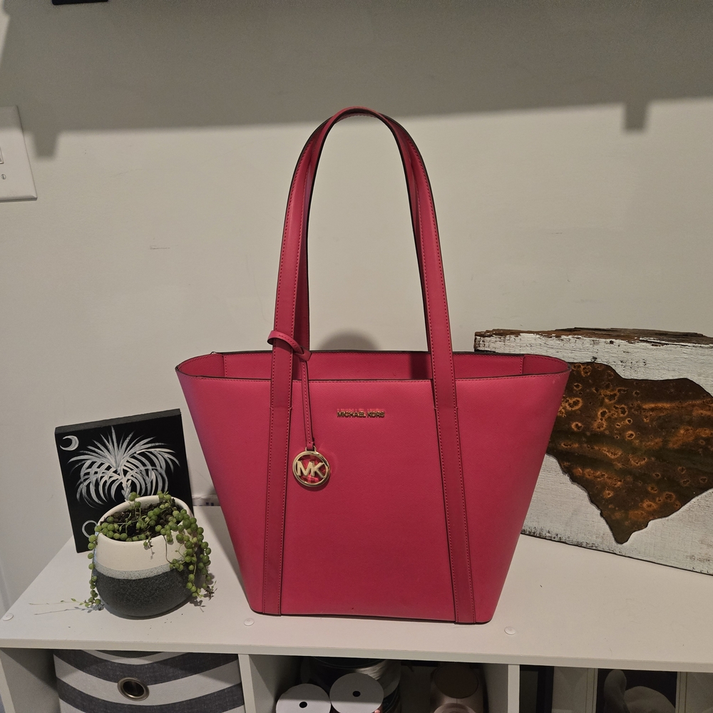 Michael Kors Pink Tote Bag